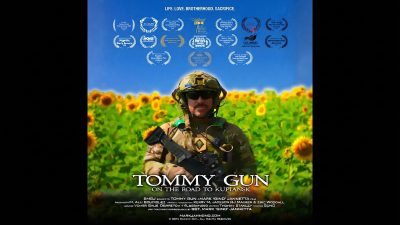 Tommy Gun on the Road to Kupiansk